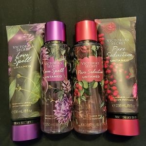 New VS Untamed lotions and Mist